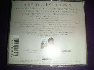 RARE Whitney Houston Step By Step (The Remixes) CD 1997 ARISTA 3