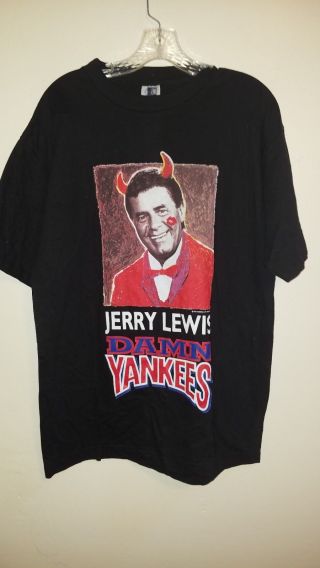 Jerry Lewis Damn Yankees T - Shirt Men 