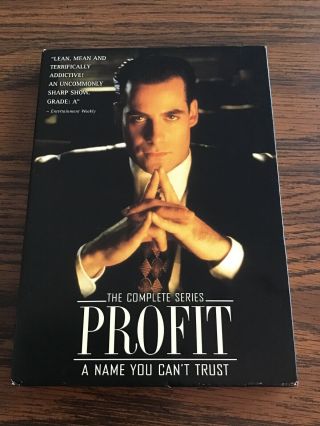Profit - The Complete Series (dvd,  2005,  3 - Disc Set) Oop,  Very Rare,  Vg,