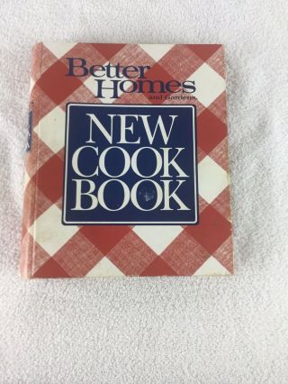 Better Homes And Gardens Cook Book Rare Cookbook Betty Crocker 