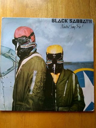 Vtg Black Sabbath Rare Metal Vinyl Lp 1978 Never Say Die