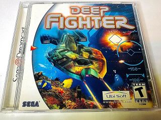 Deep Fighter (sega Dreamcast) Cib - Rare Like Sega Cd On Steroids:)
