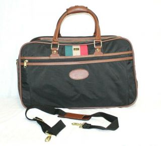 Vintage Lark Suitcase Travel Expandable Shoulder Bag Rare