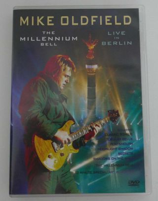 Very Rare Mike Oldfield Live In Berlin Millenium Bell Dvd Pal Version Make Offer