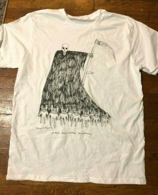 Radiohead 2018 Tour Official T - Shirt Montreal Show One Size Never Worn Very Rare