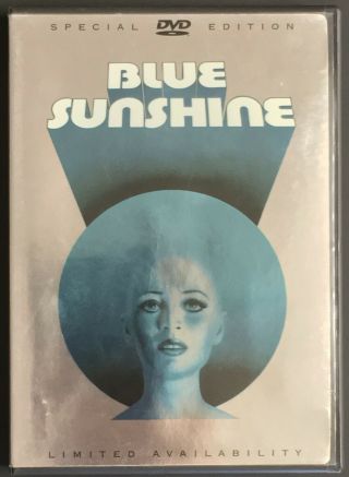 Blue Sunshine (dvd 2003 2 - Disc Set Special Limited Edition) Horror Rare Cult