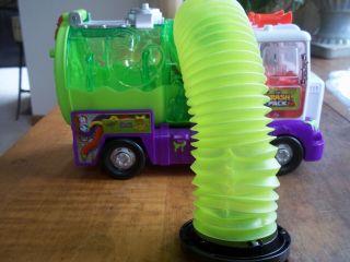 The Trash Pack Sewer Garbage Truck Moose Toys Green Purple White Rare HTF 3
