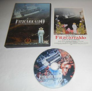 Fitzcarraldo Dvd Oop Anchor Bay Rare Klaus Kinski Werner Herzog R1