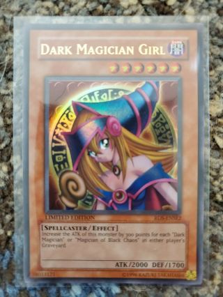 Dark Magician Girl Ultra Rare Limited Edition Rds - Ense2 Lp
