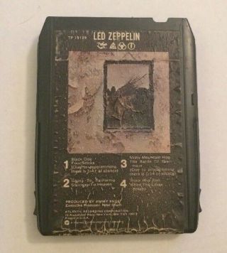 Led Zeppelin Iv 8 - Track Hard Classic Rock Metal Rare