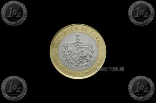 5 PESOS 1999 / Commemorative Bi - Metallic Coin (KM 730) XF - aUNC VERY RARE 2