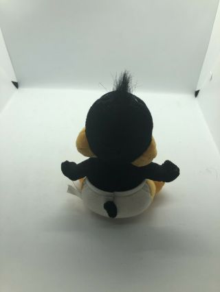 Rare Dakin Baby Looney Tunes Lovables Daffy Duck Plush Stuffed Toy 1994 6” 3