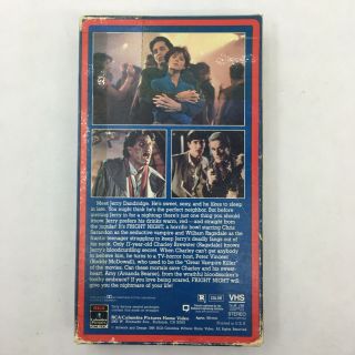 Fright Night VHS - HORROR RARE OOP HTF VINTAGE CULT 2
