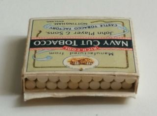 Rare Vintage Promotional Player ' s Navy Cut Cigarettes in Packet - Miniature - NR 5