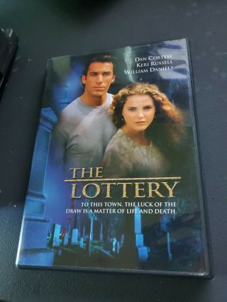 The Lottery (dvd,  2003) Rare Oop Dan Cortese Keri Russell William Daniels