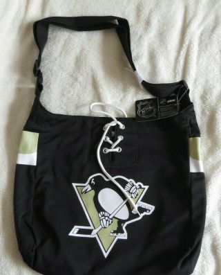 Rare Nhl Pittsburgh Penguins Pro - Fanity Shoulder Bag By Little Earth