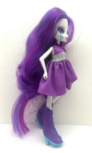 MLP My Little Pony Equestria Girls Rarity Rare Articulated Doll w Clothes &Boots 4