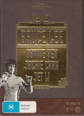 Hong Kong Legends Hkl 4 Dvds R4 Pal Bruce Lee Jackie Chan Sammo Hung Jet Li Rare