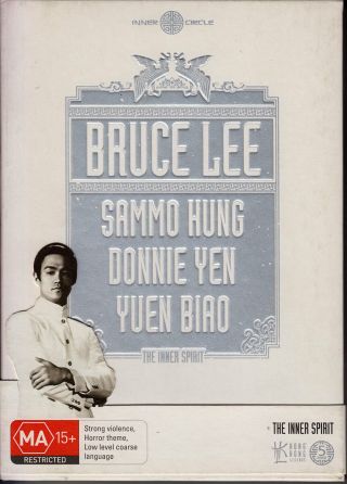 Hong Kong Legends Hkl 5 Dvds R4 Bruce Lee Sammo Hung Donnie Yen Yuen Biao Rare