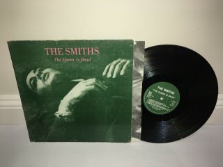 The Smiths - Queen Is Dead Lp & Inner Rough Trade 1986 Uk 1st Press Fair/g,  Rare