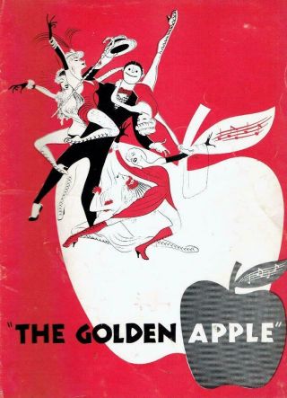 The Golden Apple - 1954 Broadway Musical Souvenir Program Very Rare