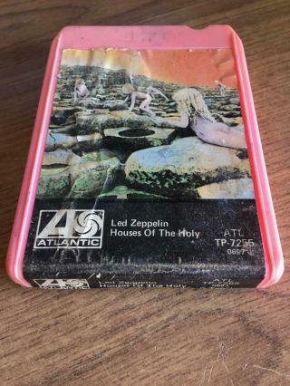 Led Zeppelin Houses Of The Holy Rare 8 Track Tape Late Nite Bargain