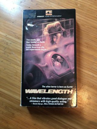Wavelength Vhs Horror In Rare First Edition Release
