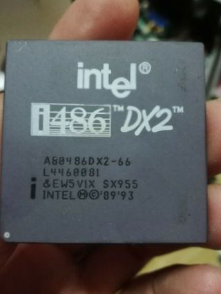 Intel I486 Dx2 Es Engineer Sample ​rare Item