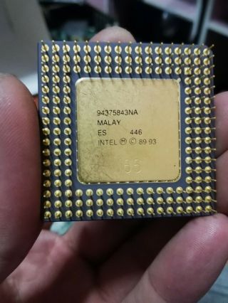 Intel i486 dx2 ES Engineer Sample ​rare item 2