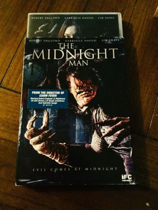 The Midnight Man Dvd With Sleeve Rare Htf Halloween Horror Movie
