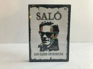 Solo 120 Days Of Sodom Dvd Paolo Bonacelli Cult Rare Foreign