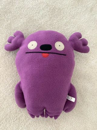 Uglydoll Mr.  Kasoogi Big 14 " Classic Stuffed Purple Plush Pillow Ugly Doll Rare