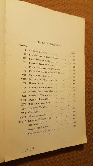 VINTAGE 1932 Hudson Taylor ' s Spiritual Secret by Dr.  & Mrs.  Howard Tayltor RARE 5