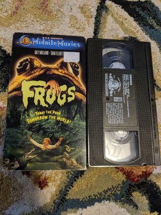 Frogs (vhs,  2000) Rare Oop