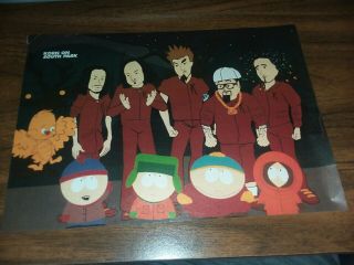 Rare 8 " X 11 " Korn Mini - Poster Clipping Korn On South Park
