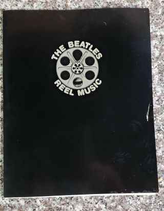 The Beatles ' Reel Music ' Capitol Compilation Press Kit from 1982 VERY Rare 2
