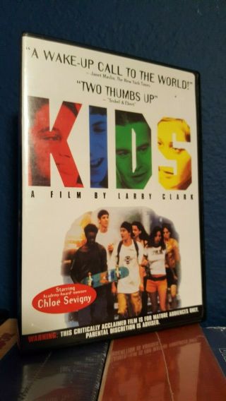 Rare Kids Dvd (larry Clark Harmony Korine Skateboard Indie Drama Skate Cult Oop