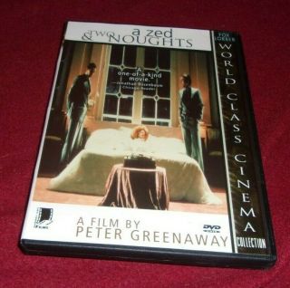 A Zed And Two Noughts Aka Zoo Rare Oop Fox Lorber Dvd Peter Greenaway