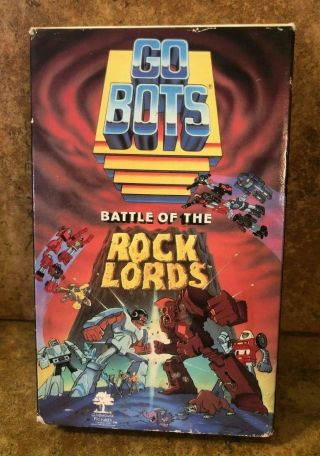 Gobots Battle Of The Rock Lords (beta) Rare Never On Dvd Betamax