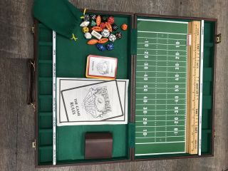 Rare Vintage 1980’s Football Fever Board Game In Briefcase