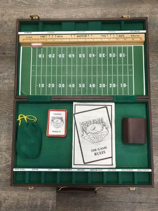 Rare VIntage 1980’s Football Fever Board Game in Briefcase 2