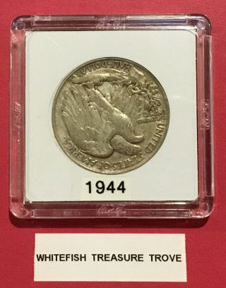 Very Rare 1944 Silver Walking Liberty Half Dollar Bu,