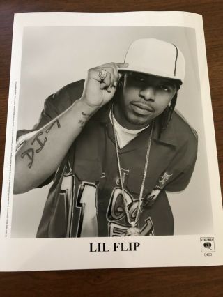 Lil Flip Rare Publicity Press Photo - 8x10