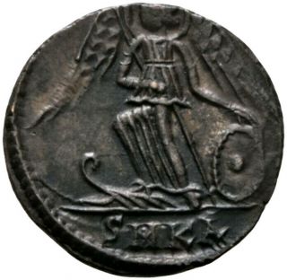 Constantinopoli (330 - 333 Ad) Rare Follis.  Cyzicus Vc 2674