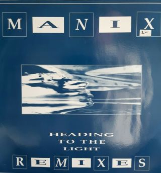 Manix Heading To The Light Reinforced Records Vinyl 12 " Rare Jungle Hardcore