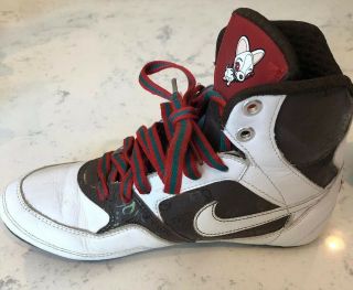 Rare Nike Greco Supreme Wrestling Shoes Women’s Size 6 Brown And Red