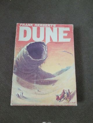 Parts Only 1979 Frank Herbert Dune Bookcase Board Game Avalon Hill Rare