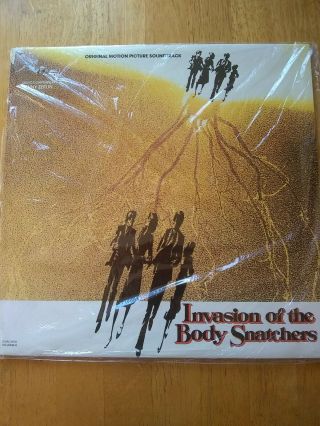 Vtg Invasion Of The Body Snatchers Rare 1978 Vinyl Lp Movie Soundtrack
