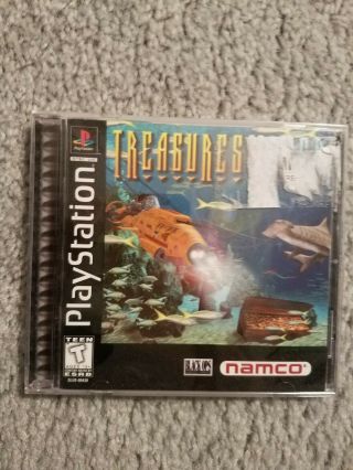 Treasures Of The Deep (sony Playstation 1,  1997) Bid On This Treasure Rare