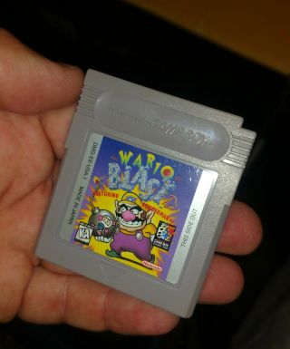 Wario Blast (nintendo Game Boy,  1994) Rare Usa